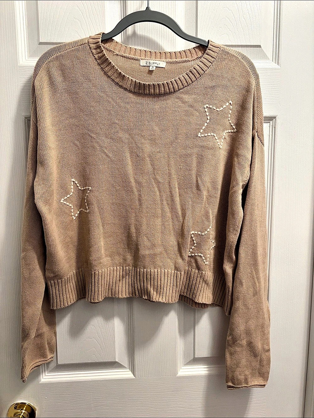 Z Supply Star Sweater Cotton Size Small